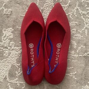 Rothy's Red Flats